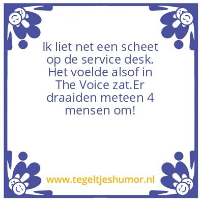 Tegeltje: Fart