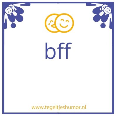 Tegeltje: gd