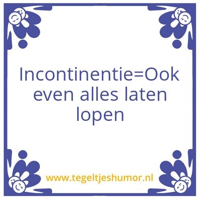 Tegeltje: Tegel