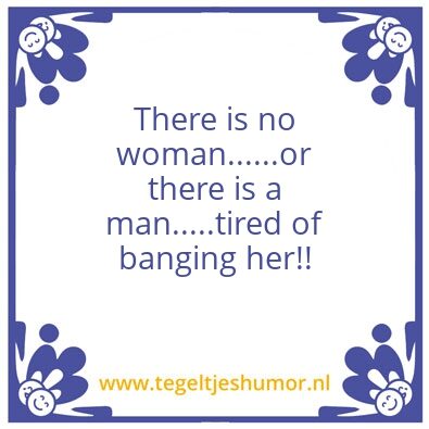 Tegeltje: Life….