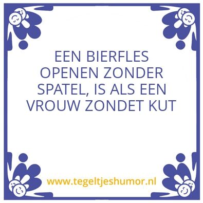 Tegeltje: Spatel