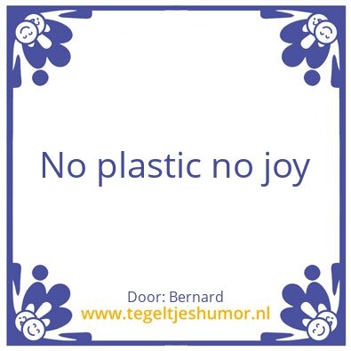 Tegeltje: Tegel