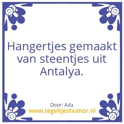 Tegeltje: Antalya