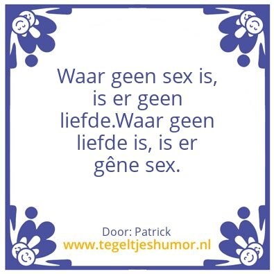 Tegeltje: Liefde