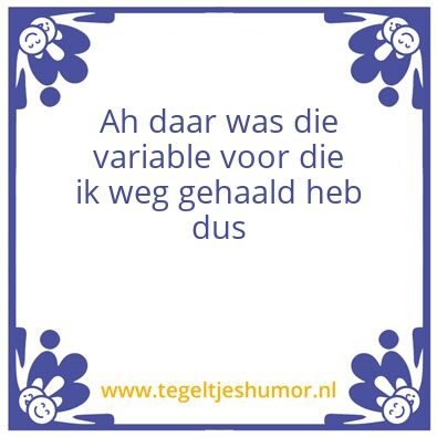 Tegeltje: Cas2