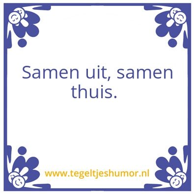 Tegeltje: Zijn penaten ergens vestigen