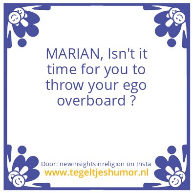 Tegeltje: What are or were you chasing ?