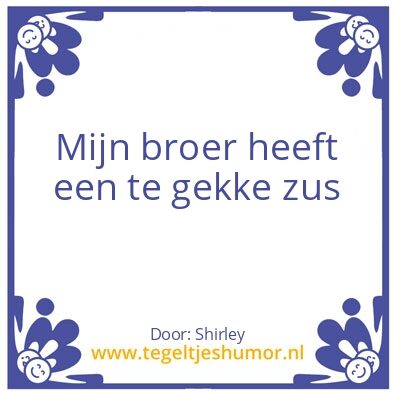 Tegeltje: Lobi