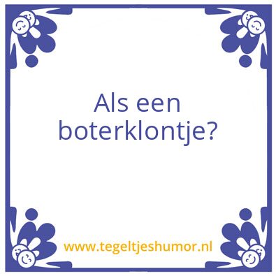 Tegeltje: 1