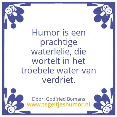 Tegeltje: Humor