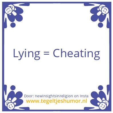 Tegeltje: karma