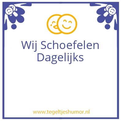 Tegeltje: W S D