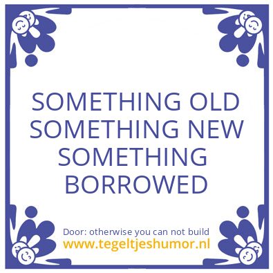 Tegeltje: Time is linear