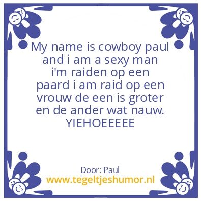 Tegeltje: Paulspreuken
