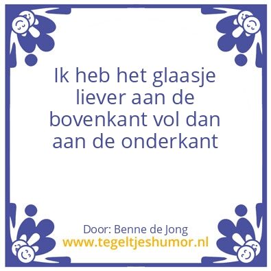 Tegeltje: Wijsheid van mijn opoe Aaltje