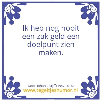 Tegeltje: Beste Marc,