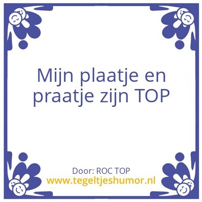 Tegeltje: Leisure