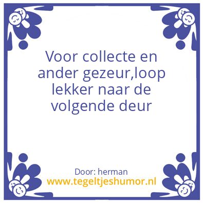 Tegeltje: Waarheid