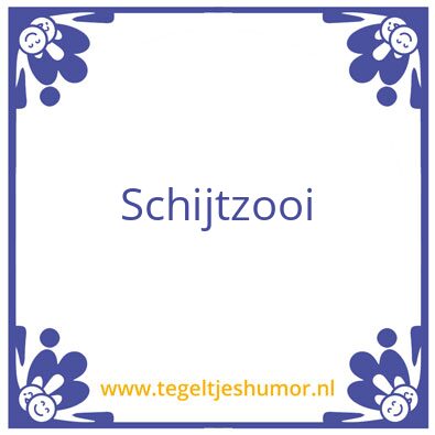 Tegeltje: Poepen