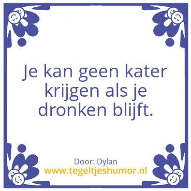 Tegeltje: Tegel