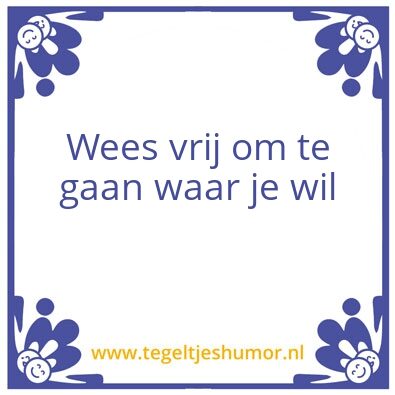 Tegeltje: Tegel burgerschap