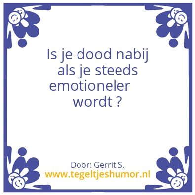Tegeltje: Ik ben Gerrit.