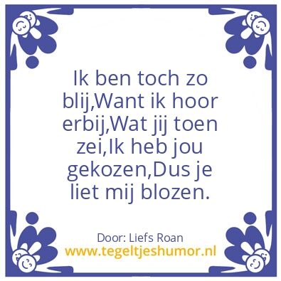 Tegeltje: Geluk