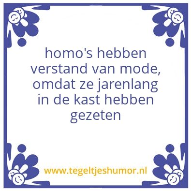 Tegeltje: Spreuk