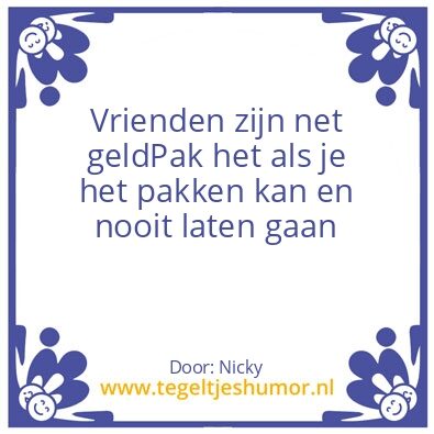 Tegeltje: Hoi