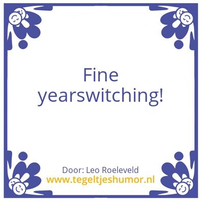 Tegeltje: oele
