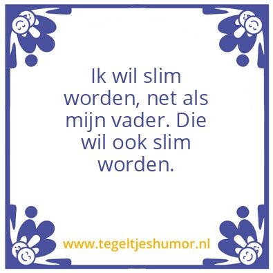 Tegeltje: papa