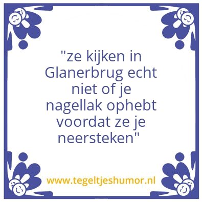 Tegeltje: Glanerbrug