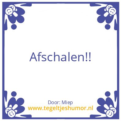 Tegeltje: Zorg