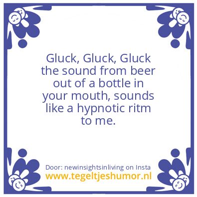 Tegeltje: Hereby you curse yourself