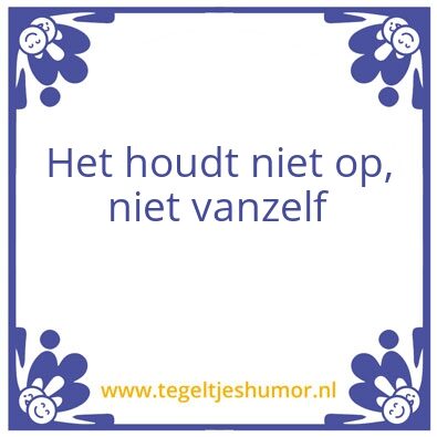 Tegeltje: Overheid
