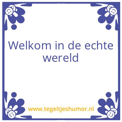 Tegeltje: top