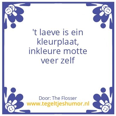 Tegeltje: spreuken