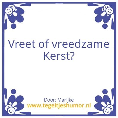 Tegeltje: Kerst