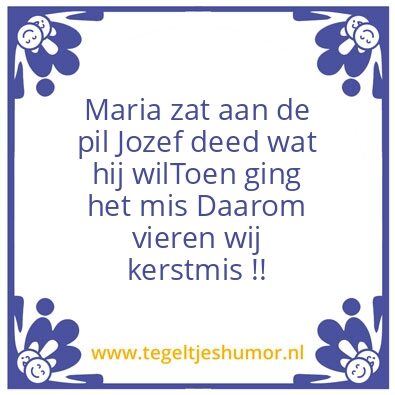 Tegeltje: Kerstmis