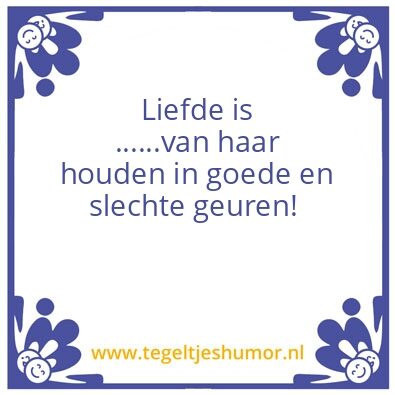 Tegeltje: Liefde