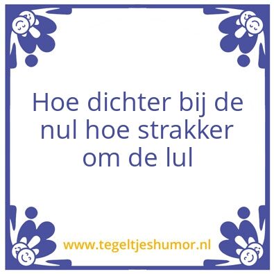 Tegeltje: Hshshs