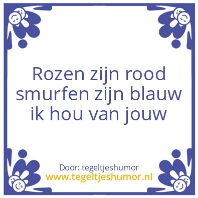 Tegeltje: hou van jou