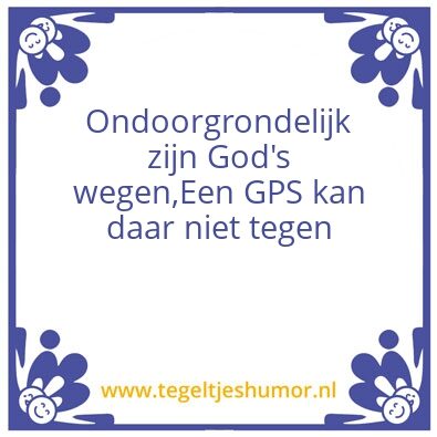 Tegeltje: Religie