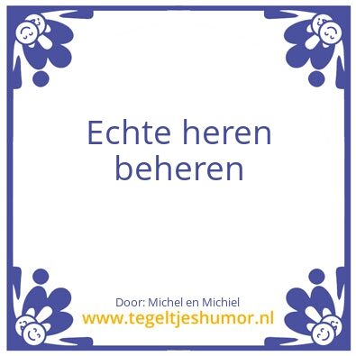 Tegeltje: Afdeling beheer