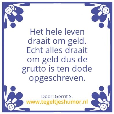 Tegeltje: Ik ben Gerrit.