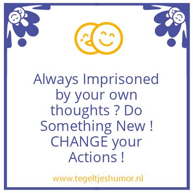 Tegeltje: Repeating Thouts ..