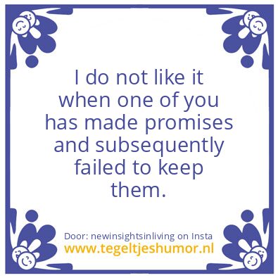 Tegeltje: miracles come in small forms