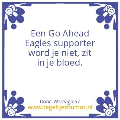 Tegeltje: gae