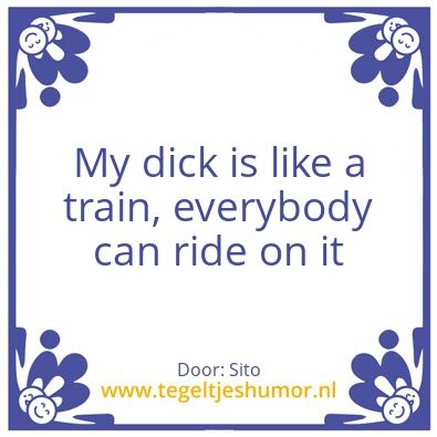 Tegeltje: Sitoâ€™s philosophy