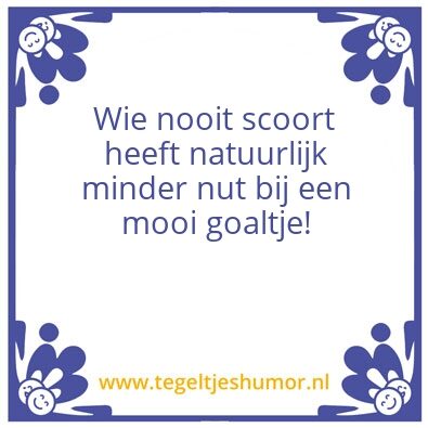 Tegeltje: Smitshoekse wijsheid
